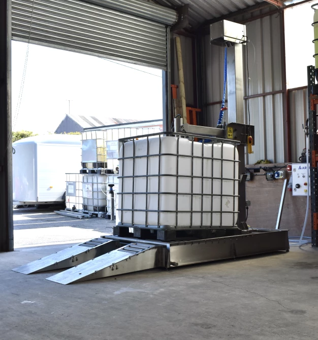 VASA IBC Cleaning System - Reduce Manual Handling